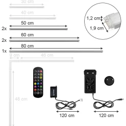 Outlet Vicco Ruban lumineux LED Blanc 300 cm