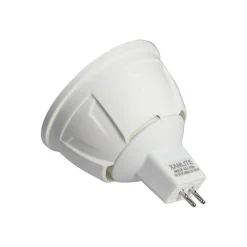 Xanlite Ampoule Pour Spot|Ampoule Led Fonctionnelle<- Ampoule LED spot, culot GU5.3, 7W cons. (50W éq.), angle focalisé, lumière blanche neutre - VM50SCW