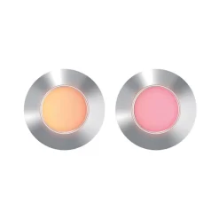 Xanlite Éclairage Solaire|Spot À Encastrer Et À Piquer Extérieur<- Rallonge de 2 Spots 12V RVB + Blanc IP67 Inox 304 - SPTE2RRGBW