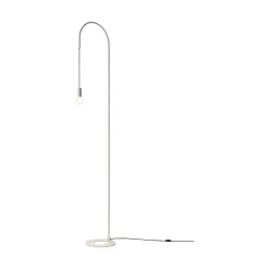 Zafferano Lampadaire Intérieur<- Lampadaire Filo, orientable à 200, métal peint, ampoule E27 max 60W incluse, H 231cm - Blanc