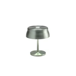 Zafferano SISTER LIGHT MINI Wi-fi Lampe de table LED intelligente rechargeable et dimmable Verte