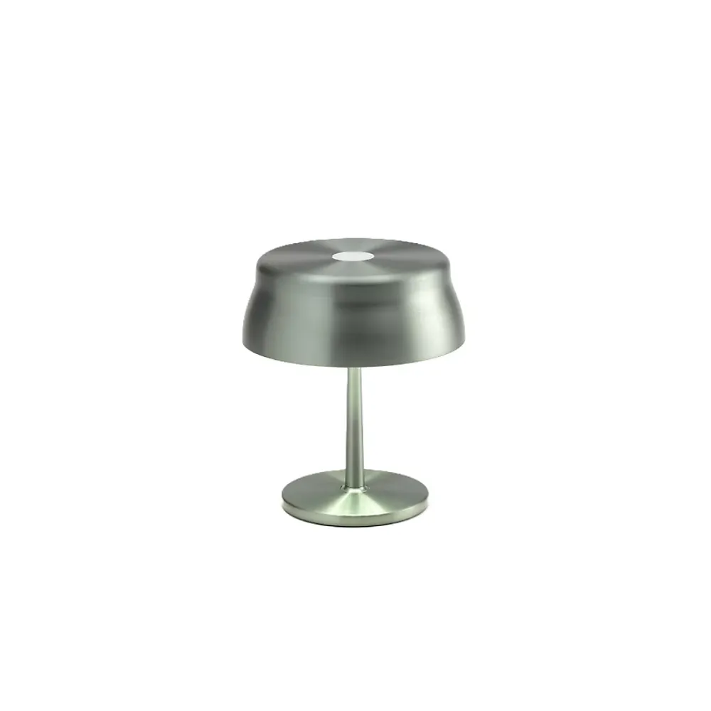 Zafferano SISTER LIGHT MINI Wi-fi Lampe de table LED intelligente rechargeable et dimmable Verte
