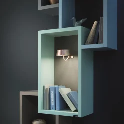 Zafferano Luminaire Et Éclairage Connectés|Luminaire Et Éclairage Connectés<SISTER LIGHT Wi-fi wall Applique intelligente Cuivre rechargeable et dimmable