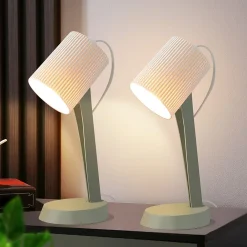 zmh Lampe Intérieure<Lampe De Table De Style Campagnard Moderne Avec Câble De Salon Avec Interrupteur à Bascule