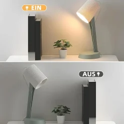zmh Lampe Intérieure<Lampe De Table De Style Campagnard Moderne Avec Câble De Salon Avec Interrupteur à Bascule