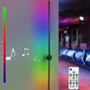 Best zmh Applique LED 100 Cm Rgb Noir Musique Design Moderne Variable