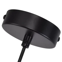 zmh Suspension Pour Salon|Suspension Et Lustre<Lampe à Suspendre Moderne Noir Pour Salle à Manger Et Salon - Éclairage Élégant