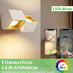 zmh Ampoule Gx53<Lot De 2 LED Ampoules Gx53 ultra Plat 3000k 5 w 230v Non Dimmable Blanc