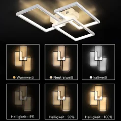 zmh Plafonnier<Plafonnier LED Moderne avec Télécommande - Éclairage Élégant et Fonctionnel pour Votre Intérieur